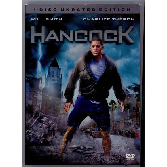 WILL SMITH in HANCOCK DVD, 1-DISC UNRATED EDITION - Misunderstood Superhero! - Picture 1 of 2